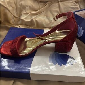 Elegant Red Women's Heels